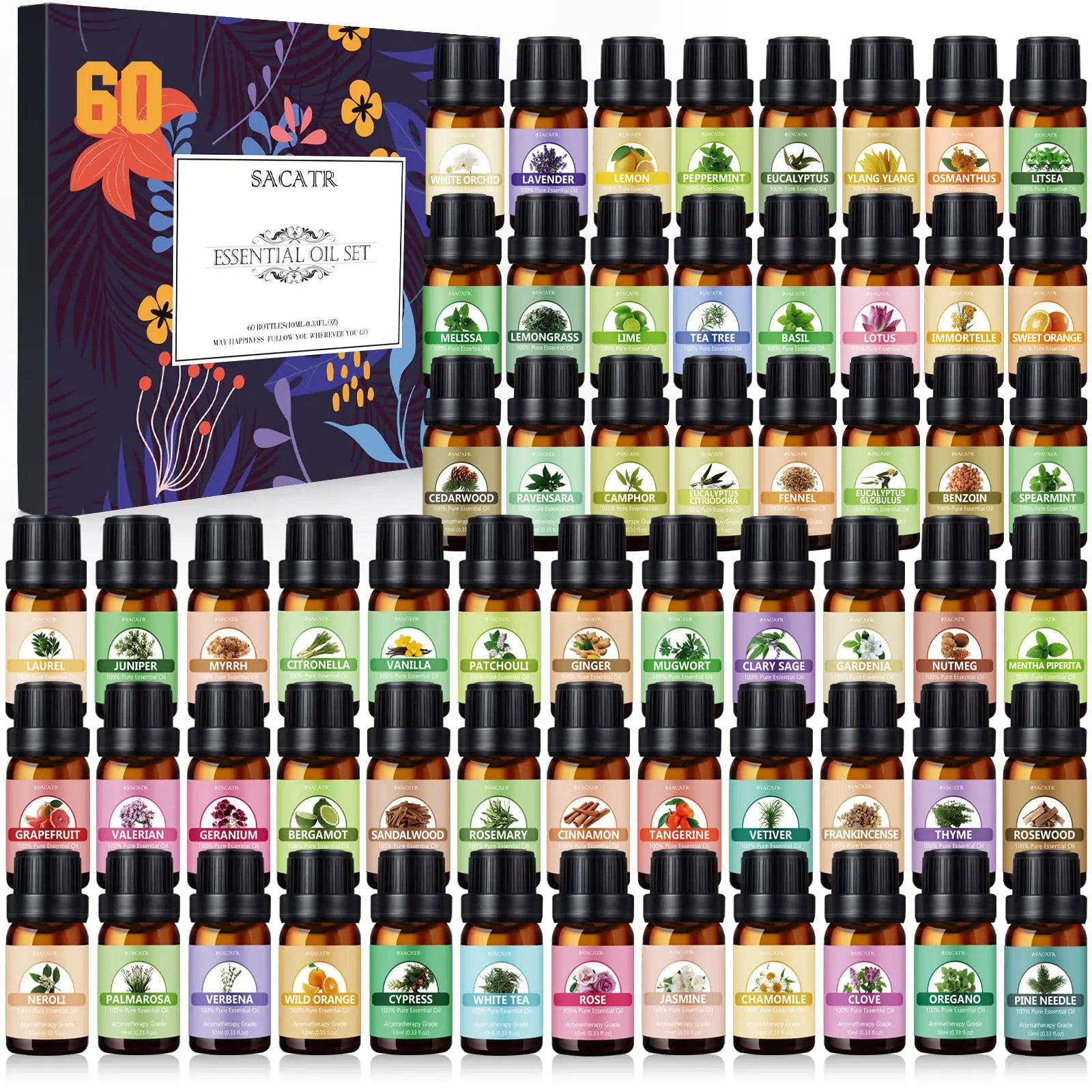 Signature 60-Piece Essential Oil Master Collection