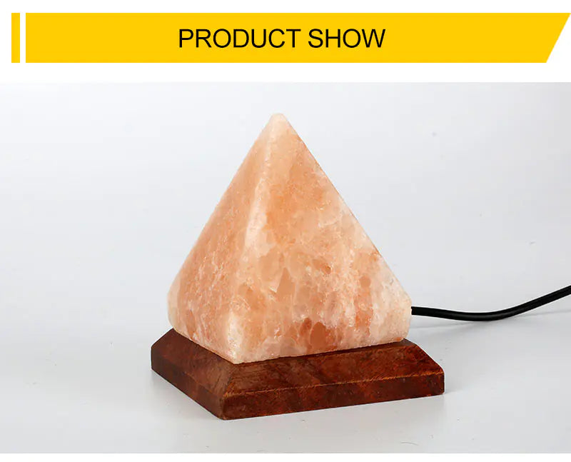 ZenPyramid Himalayan Salt Therapy Lamp