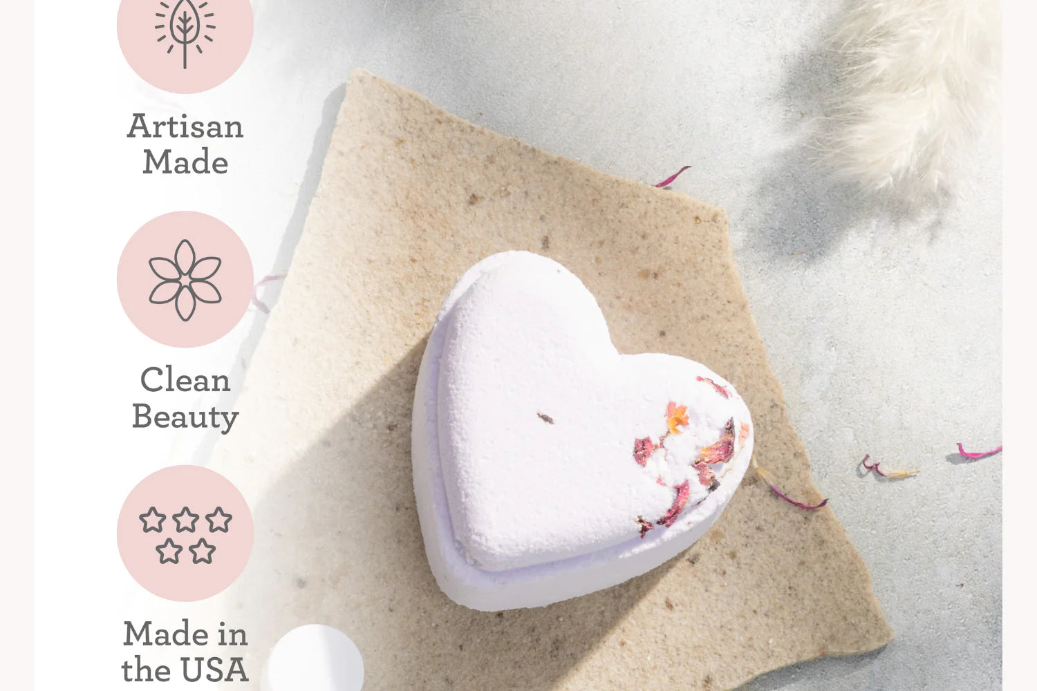 Heart-Shaped Aromatherapy Shower Steamer Gift Set – Relax & Renew Collection