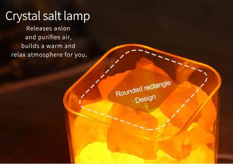LumaGlow Himalayan Salt Wellness Lamp